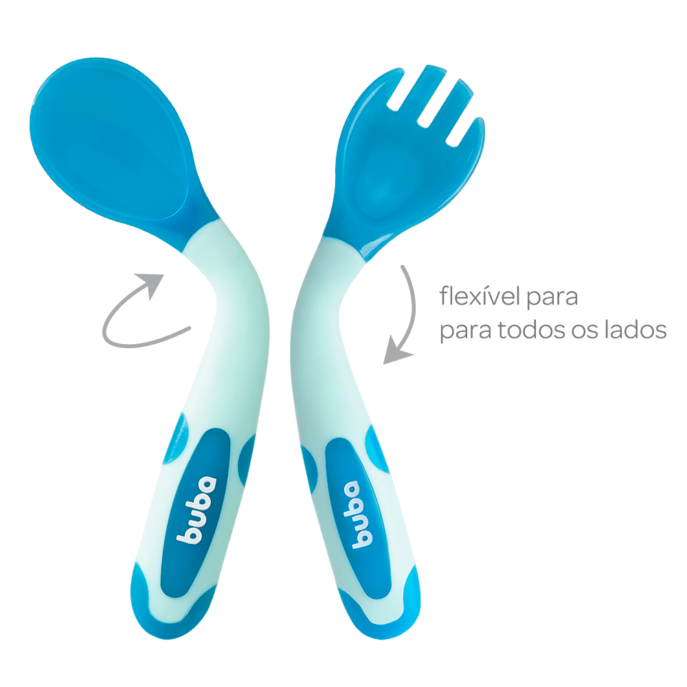 Kit Talher Flexível e Termossensível Buba Azul - Image 3