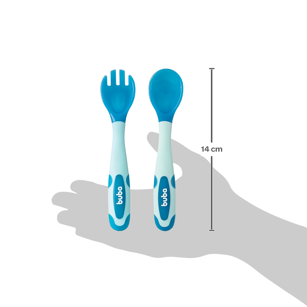 Kit Talher Flexível e Termossensível Buba Azul - Image 4