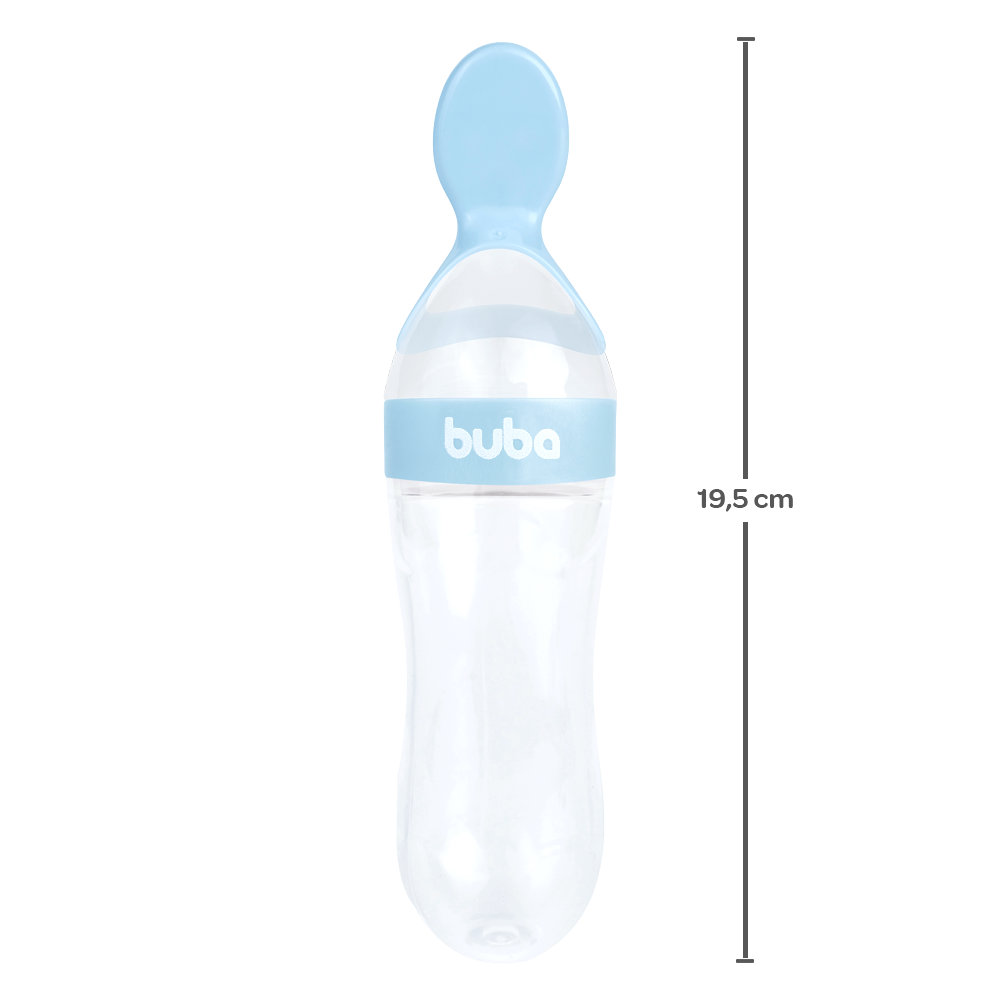 Colher Dosadora em Silicone Buba Azul - Image 5
