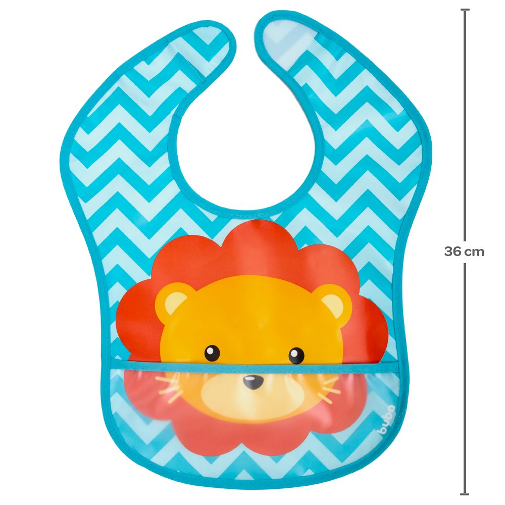Babador Animal Fun Com Pega Migalhas Buba – Leão - Image 4