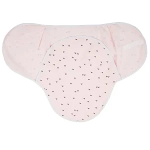 Cueiro Swaddle Ajustável Coração 100% Algodão