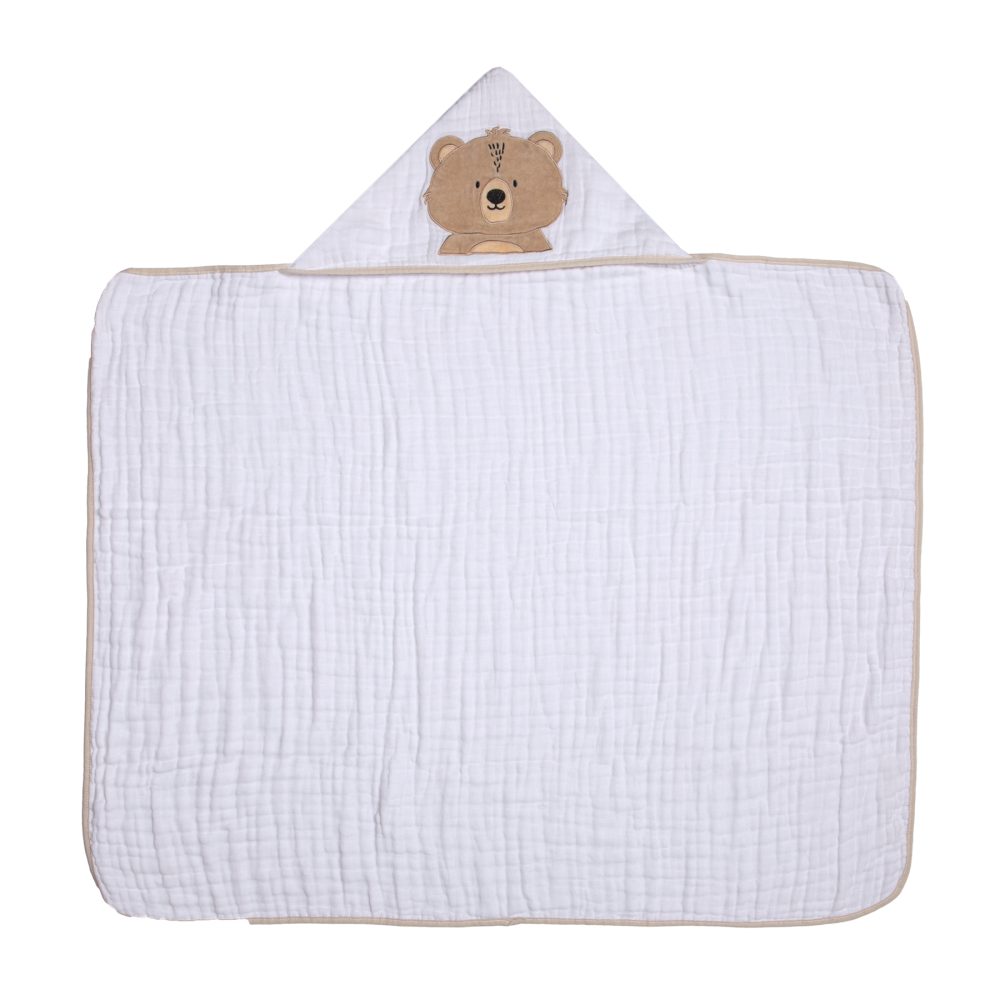 Toalha de Banho Soft 3 Camadas 90cm X 75cm – Urso Ted - Image 7