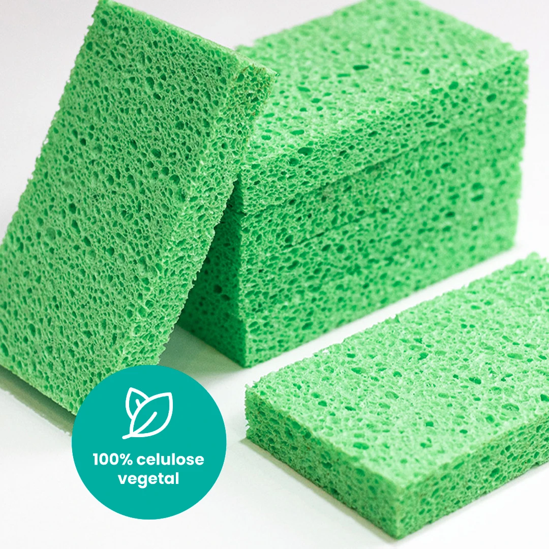 Foffs® Esponja Vegetal de Celulose Banho - Image 3