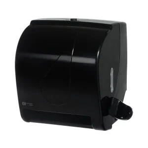 Dispenser P/Toalha Bobina Alavanca Preto Fortcom