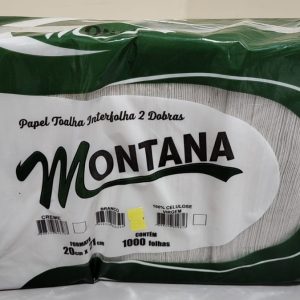 PAPEL TOALHA INTERF BRANCO MONTANA C/1000