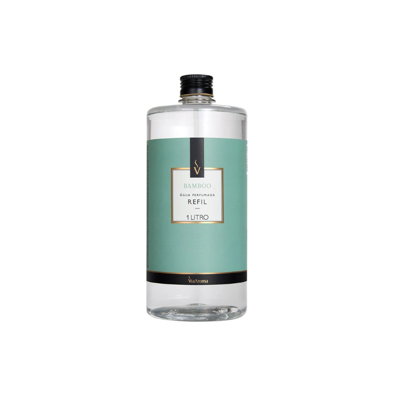 Agua Perfumada Refil 1L Bamboo Via Aroma