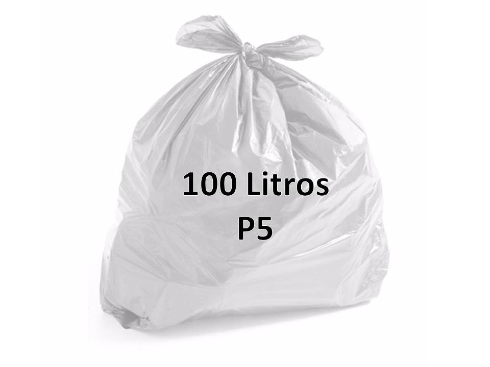Saco de Lixo 100 Litros Branco P5 Fardo 100 Unidades - Image 2