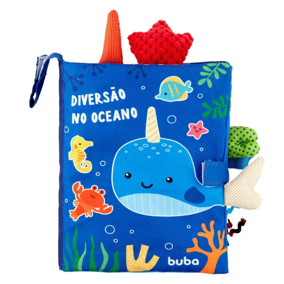 Livro de Atividades Sensorial Fundo do Mar – Buba