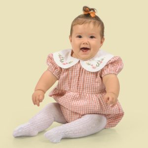 Meia Calça Bebê Menina Rendilhada Branca