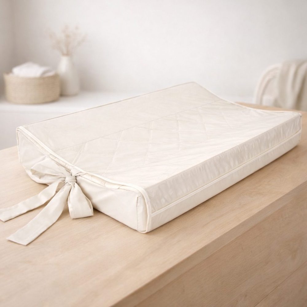 Trocador de Bebê Anatômico para Cômoda – Bege - Image 2