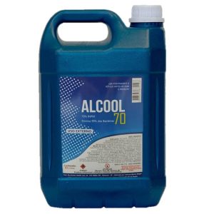 Álcool Etílico Hidratado 70° INPM 5 Litros