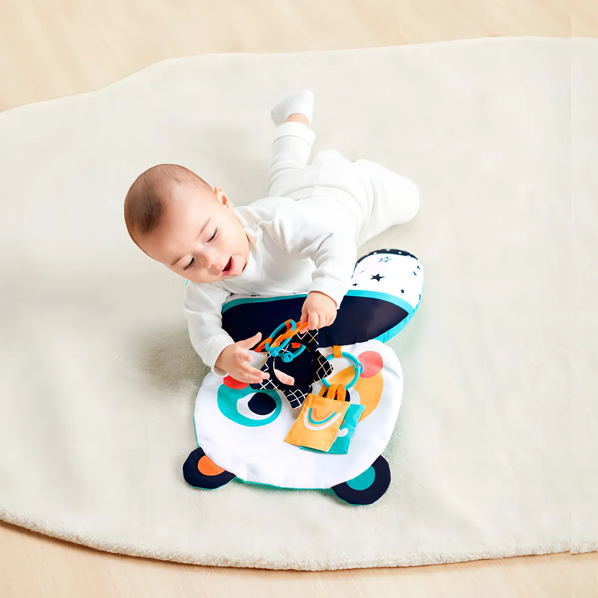 Almofada de Atividades Tummy Time Buba – Panda - Image 6