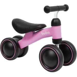 Bicicleta de Equilíbrio 4 Rodas Buba – Rosa