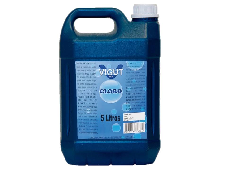 Cloro Forte 5% 5 litros Vigut