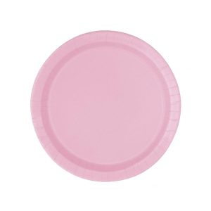 SET 4 PRATOS ROSA 23CM