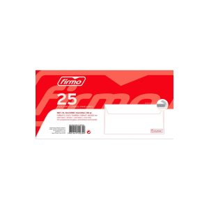 MAÇO C/ 25 ENVELOPES 11X22 SILICONE FIRMO