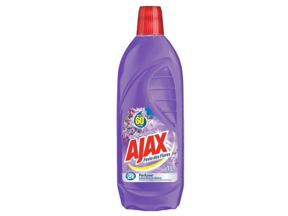 Ajax Limpador Perfumado Festa das Flores 1L – Lavanda