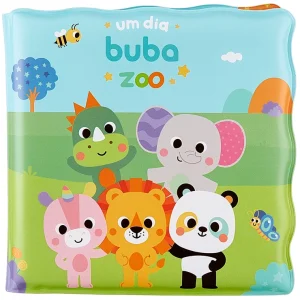 Livro Educativo de Banho Bebê – Buba Zoo