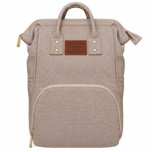 Mochila Maternidade Funcional Bege