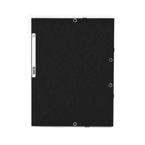 CAPA C/ ELÁSTICOS A4 CLA 355GR PRETA