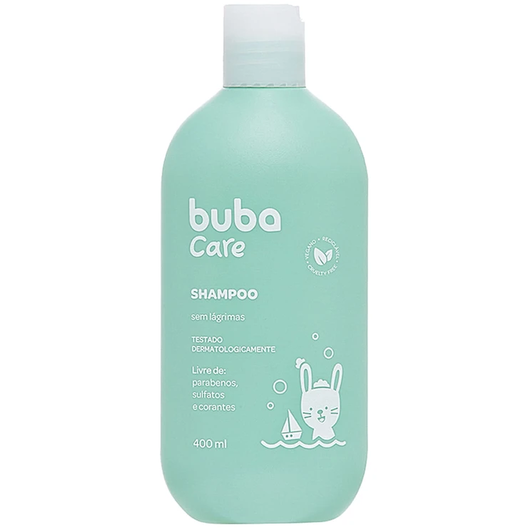 Shampoo de Bebê 400ml (0m+) – Buba Care - Image 2