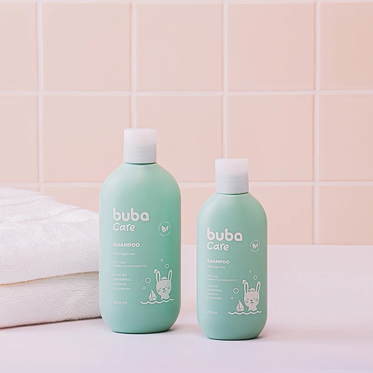 Shampoo de Bebê 400ml (0m+) – Buba Care - Image 6