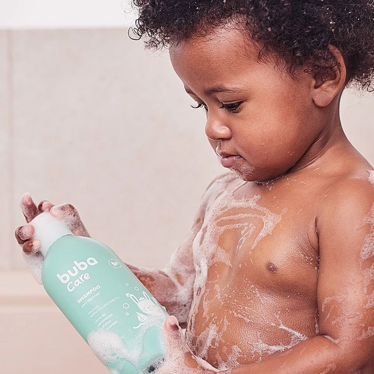 Shampoo de Bebê 400ml (0m+) – Buba Care - Image 5