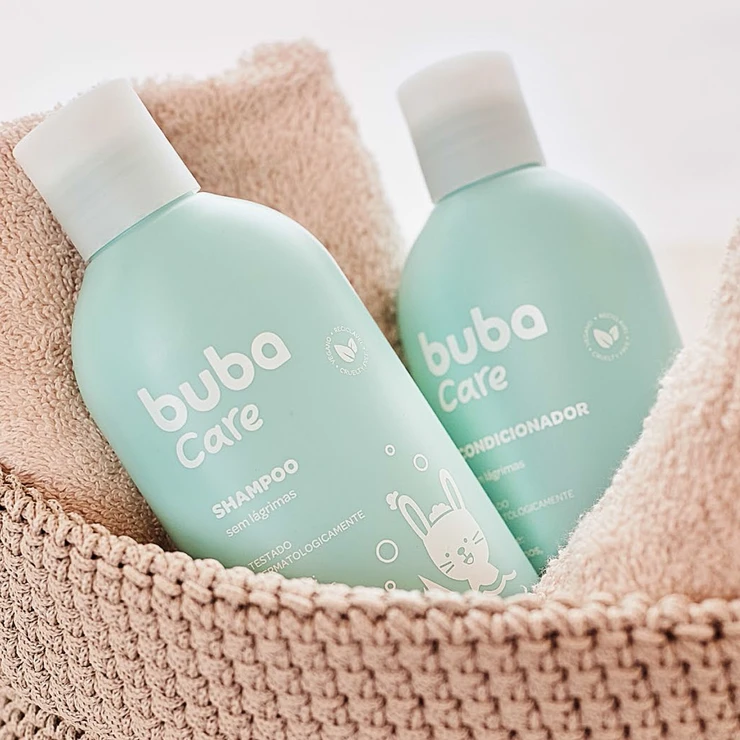 Shampoo de Bebê 400ml (0m+) – Buba Care - Image 4